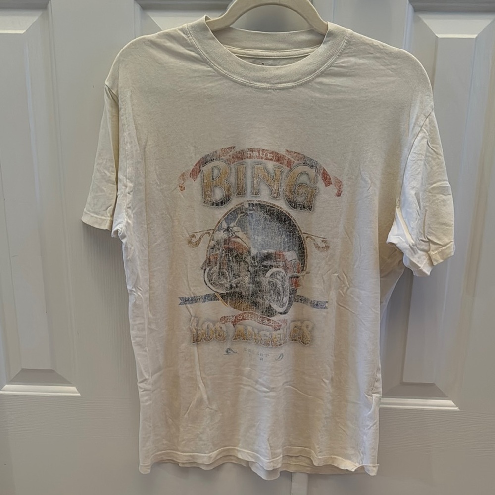 Vintage Bing Motorcycle Graphic Tee